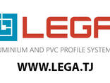 Алюминиевые фасадные системы (профили) LEGA - LFK 50 (крышка), LFS 50 (силикон)