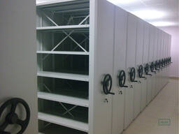 Архивные мобильные стеллажи от производителя