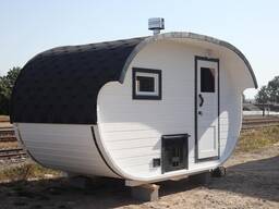 Бани бочки по индивидуальным проектам от производителя