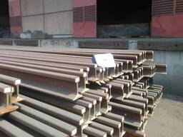 UIC54 heavy steel rail 900a grade used in railway industrial