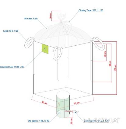 Биг баги 4-х стропные