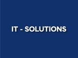 ERP Logo, CRM Bitrix24, IT-solutions, ISO standards