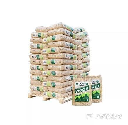 High quality 15 Kg 20 kg Wood Pellet Din Plus/EN Plus-A1 Wood Pellet