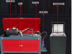 Китайский правильно отрезной станок для резки проволоки 4-12мм GT4-12