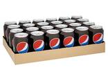 Pepsi Soft Drinks Cola Zero Calories Can 330ml x 24 - Wholesaler Soft Drinks - фото 1