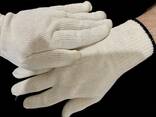 Рабочие перчатки 100% ХБ без облива - фото 1