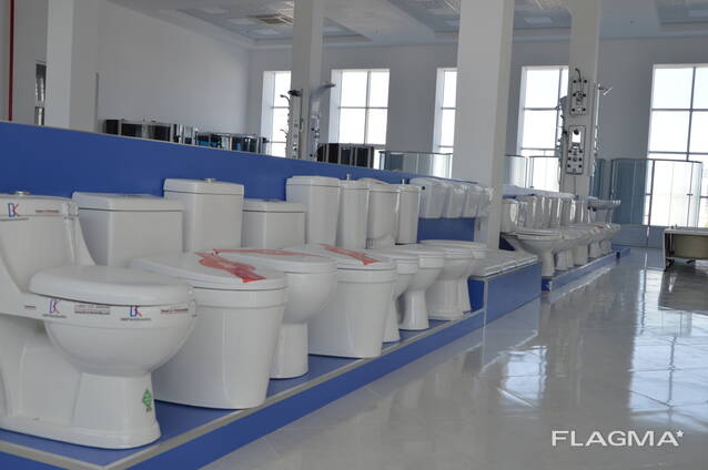 Санфаянс, раковины, унитазы, чашы "Генуа" от завода DERÝAKERAMIKA