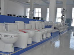 Санфаянс, раковины, унитазы, чашы Генуа от завода DERÝAKERAMIKA