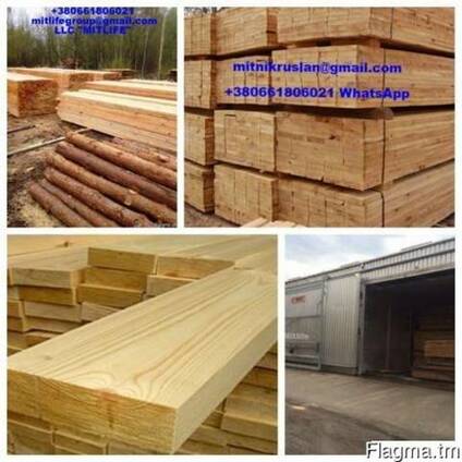 Сосновая доска оптом Брус пиломатериалы LLC Mitlife
