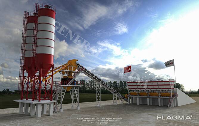 Стационарные бетонные заводы Titan 100