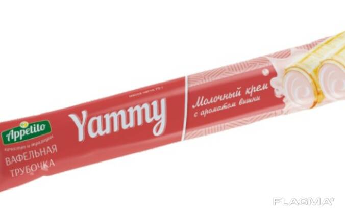 Вафельная трубочка "Appetito" 60гр