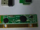 Wireless mouse RF transmitter and wireless keyboard PCBA share same receiver combo set - фото 1